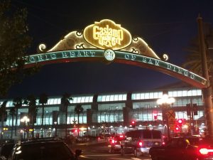 Gaslamp entry in San Diego