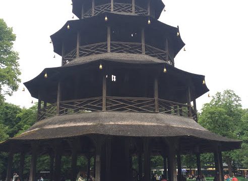 Chinese Tower in Munich