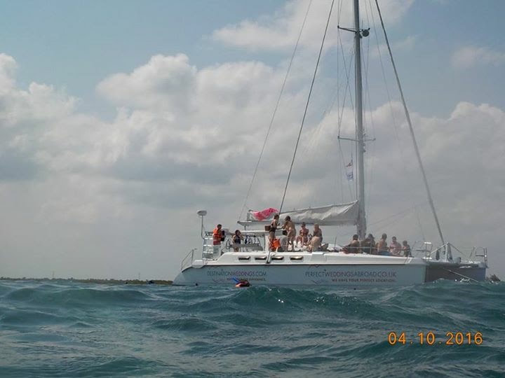 Catamaran excursion