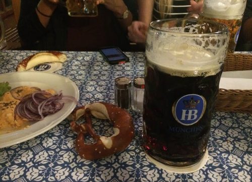 Hofbrauhaus beer