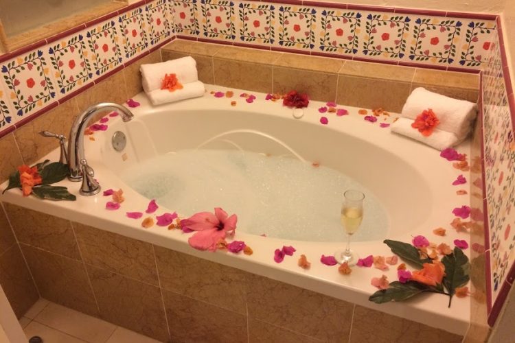 Bathtub in Sandals suite