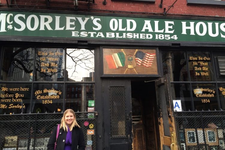 McSorley's pub New York City