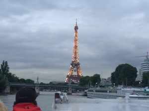 Eiffel Tower from the Seine River