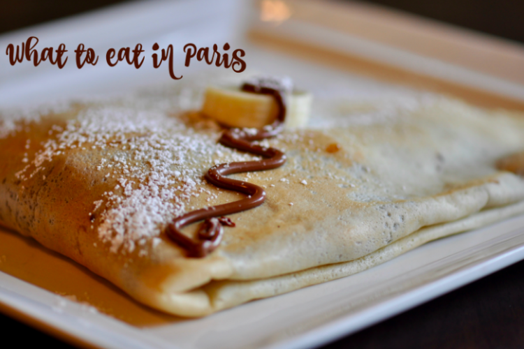 Crepe with chocolate