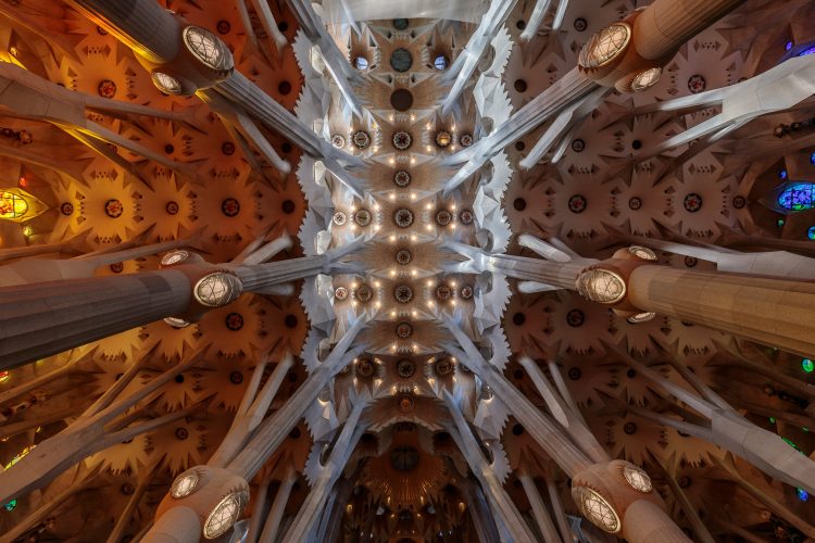 Inside Sagrada Familia