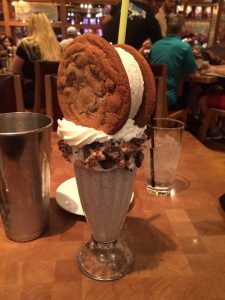 Cookies and cream shake