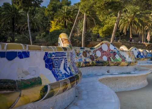 Park Guell benches