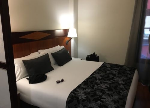 hotel room in Barcelona