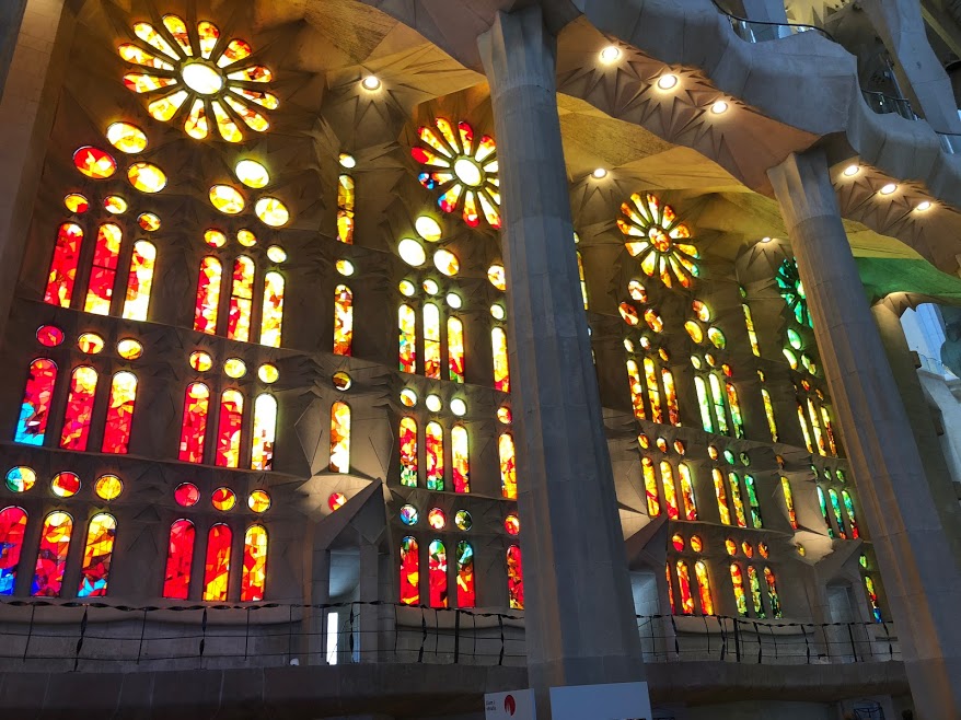 Inside Sagrada Familia