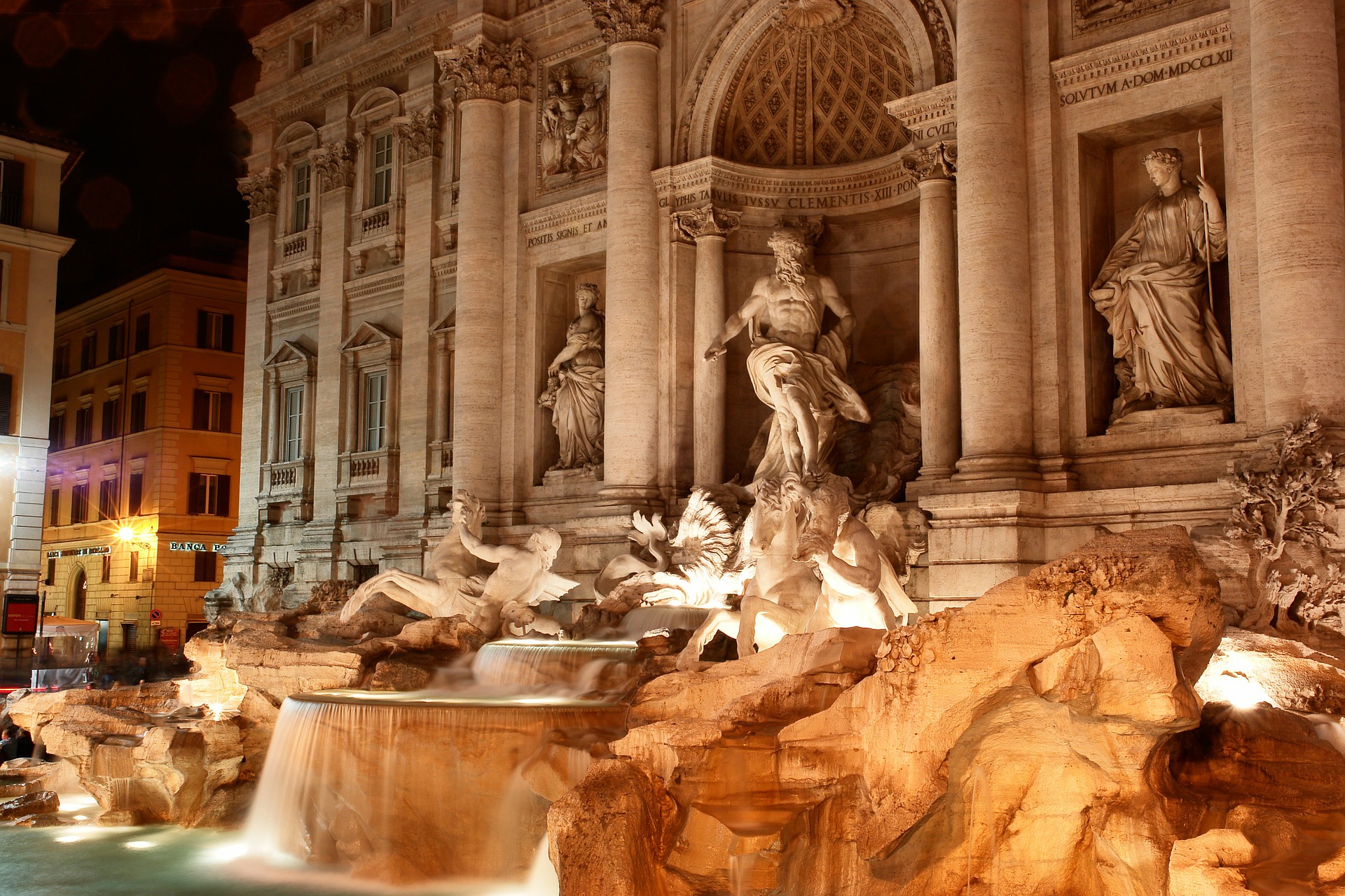 Trevi Fountain in Rome