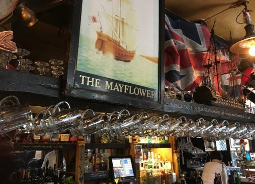 Mayflower pub interior