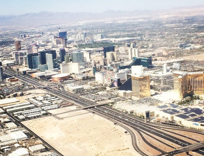 Vegas from above
