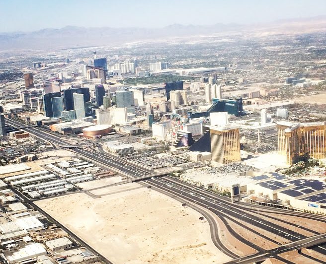 Vegas from above