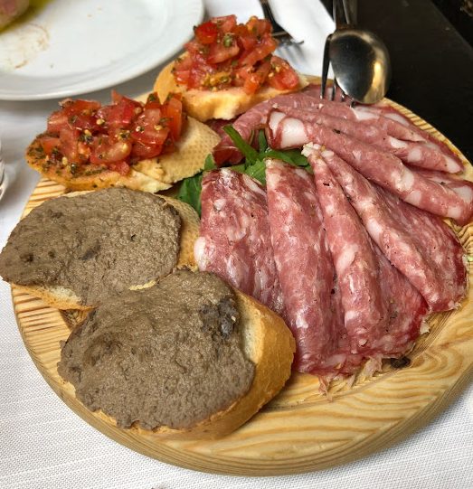 Antipasto in Florence