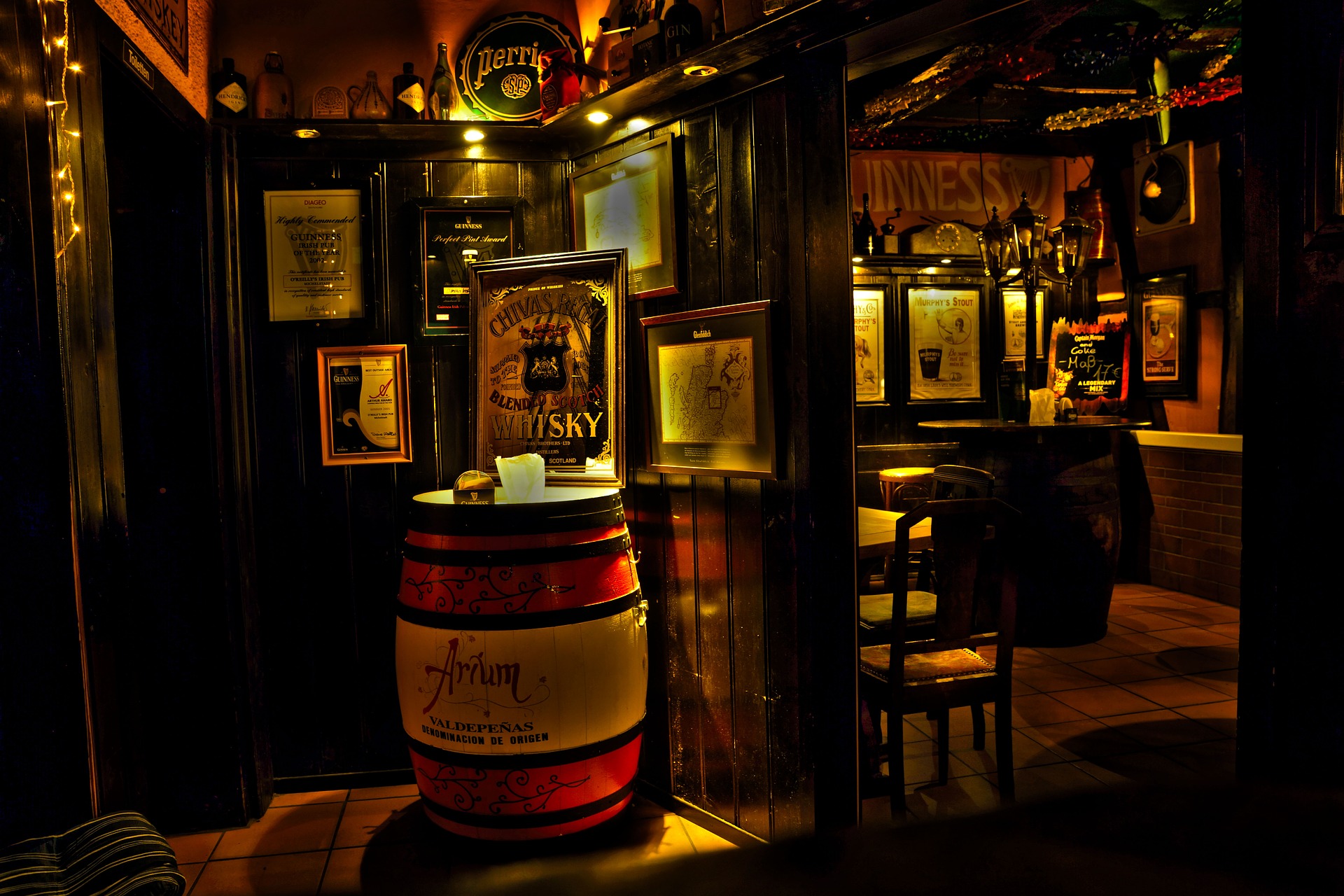 Pub interior