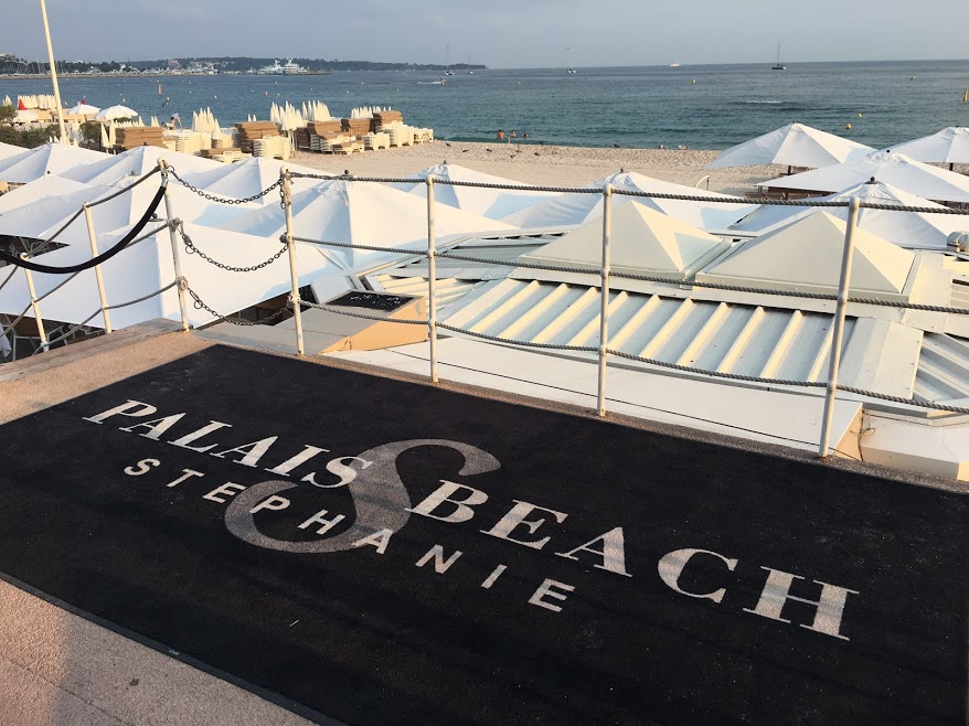 Cannes beach