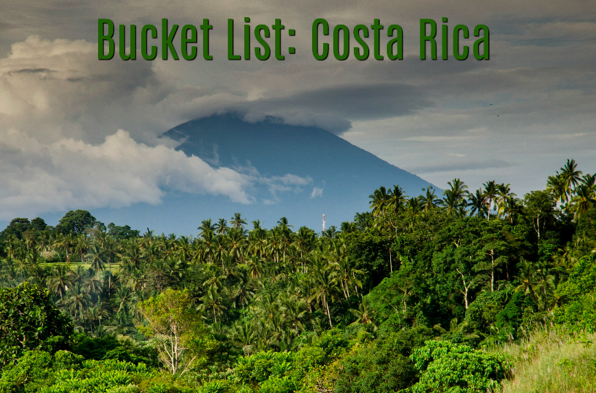 Costa Rica with text overlay