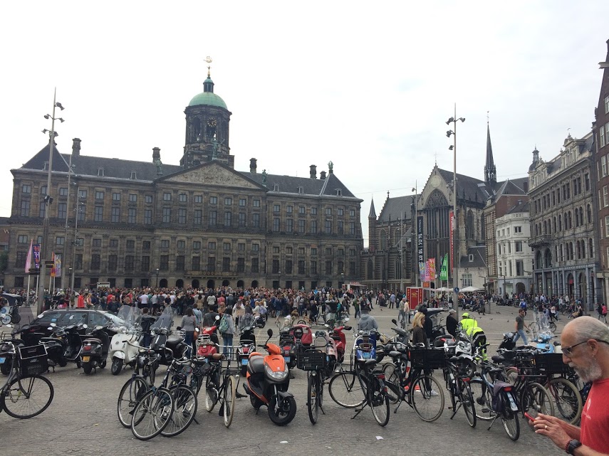 Dam Square in Amsterdam