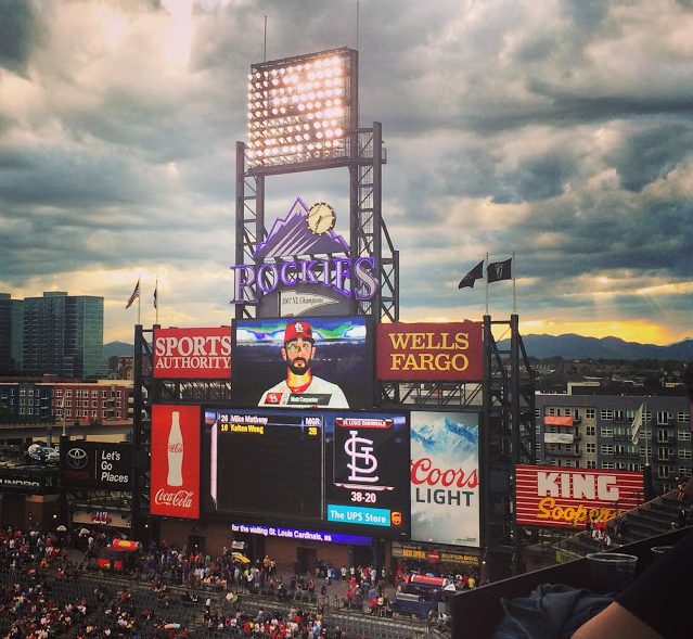 Rockies stadium at Coors Field