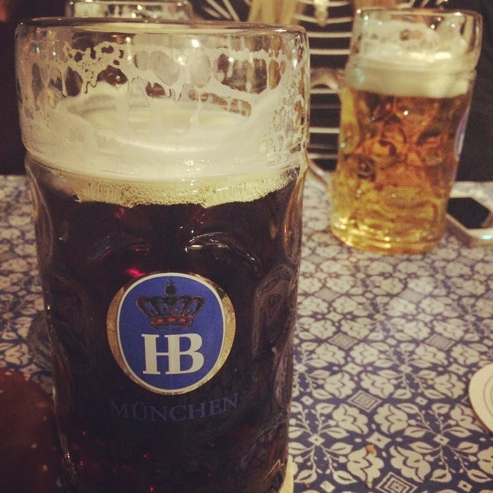 Beer at Hofbrauhaus