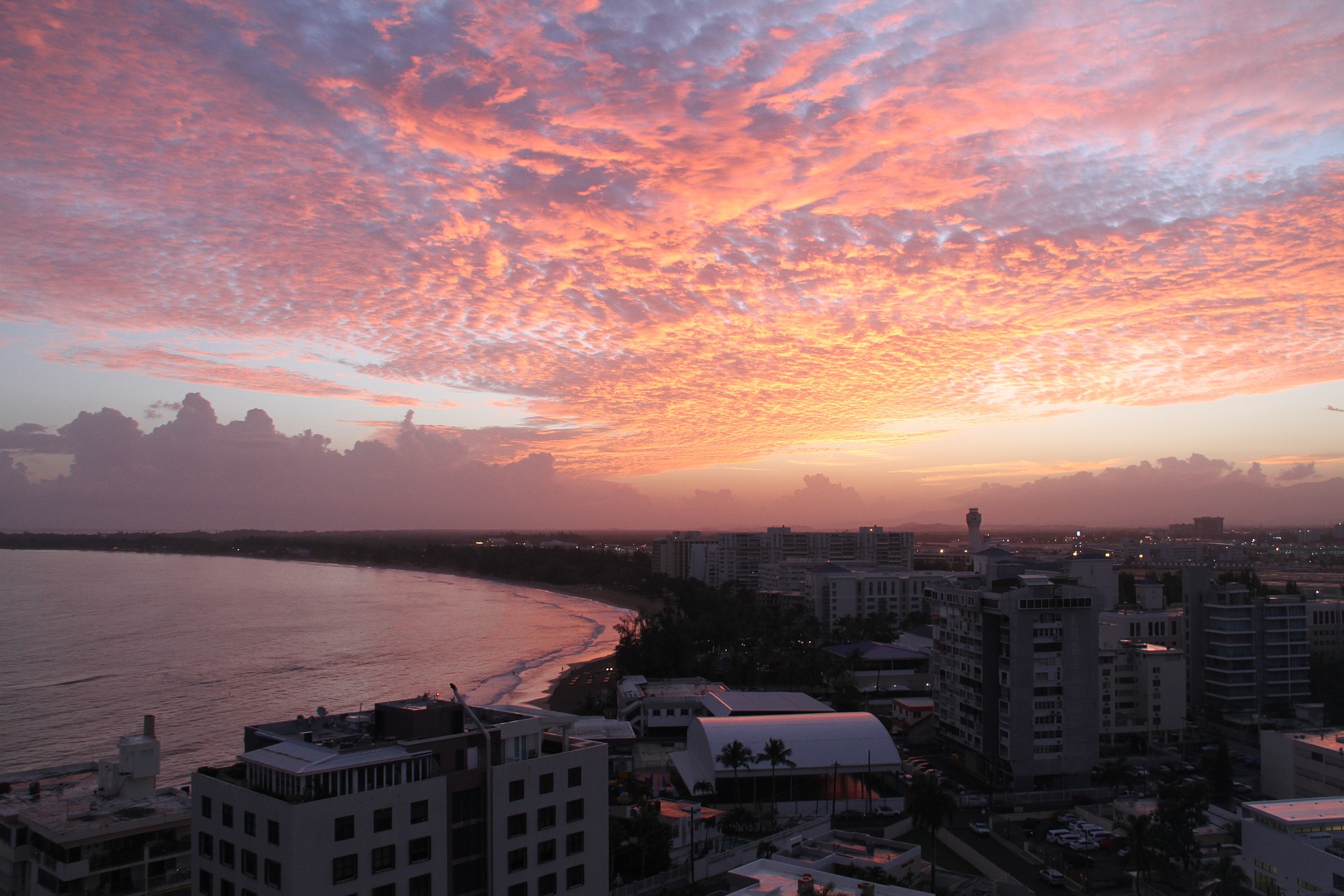 San Juan at sunset