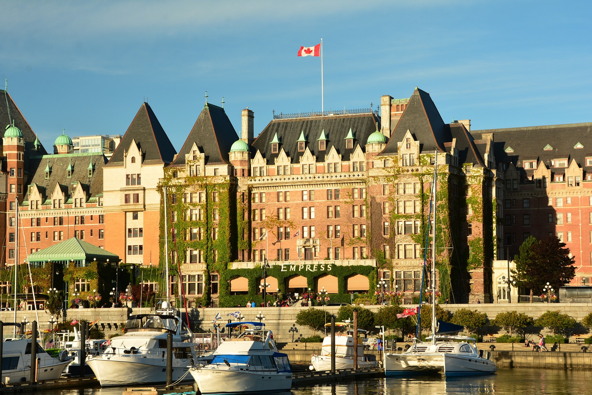 Empress Hotel in Victoria, BC