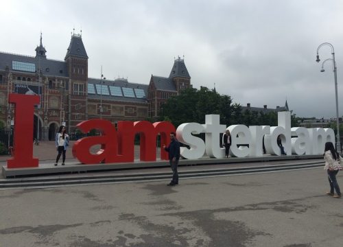 I amsterdam sign