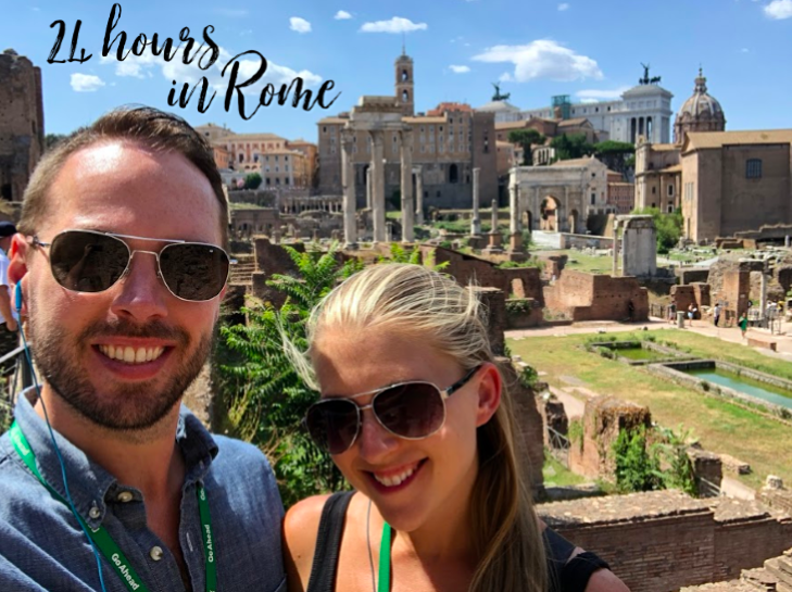 Couple in Roman Forum