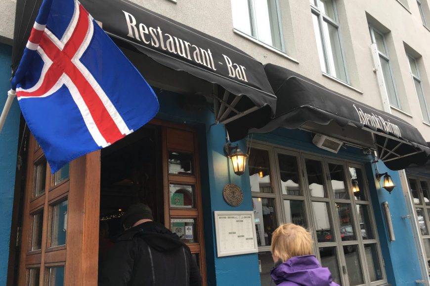 Iceland restaurant and bar