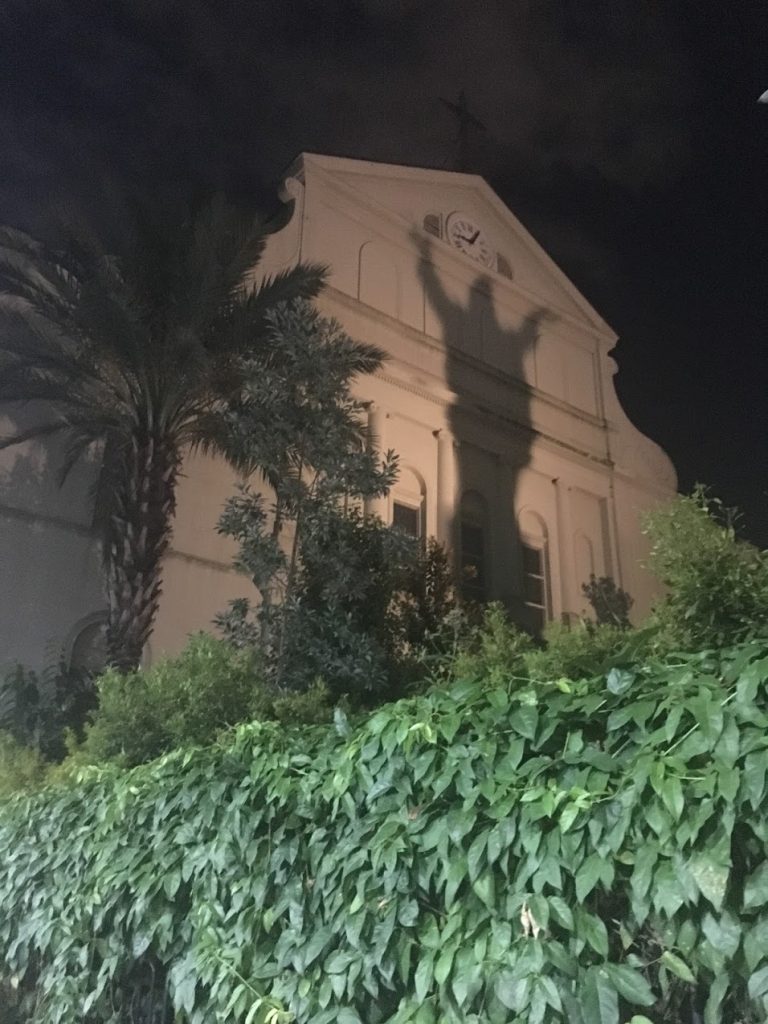 A ghost in Jackson Square