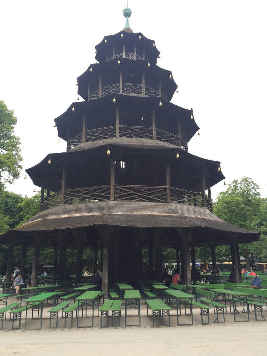 Chinese Tower in Munich