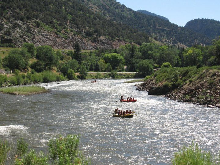 Glenwood Springs whitewater rafting