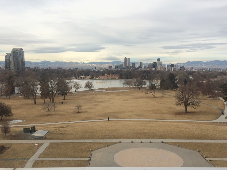 City Park from the Denver Museum of Nature and Science