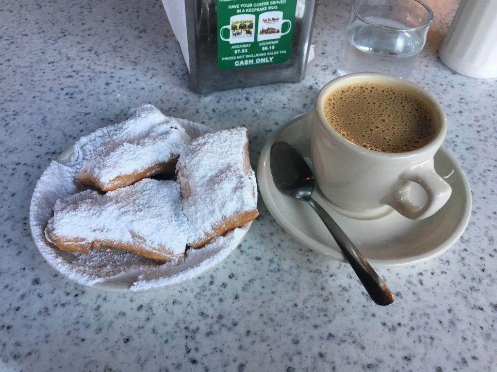 Cafe du Monde in New Orleans