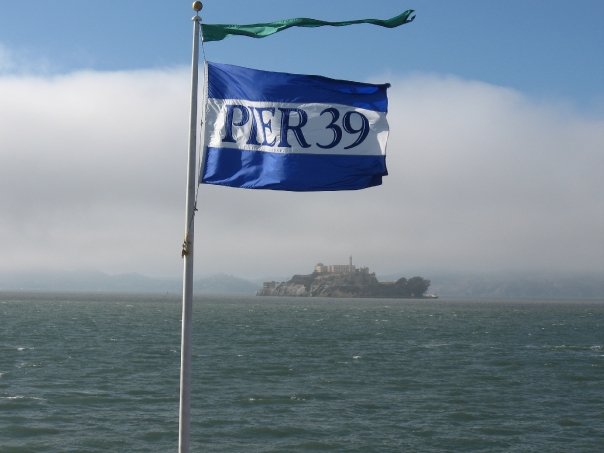 Pier 39 and Alcatraz