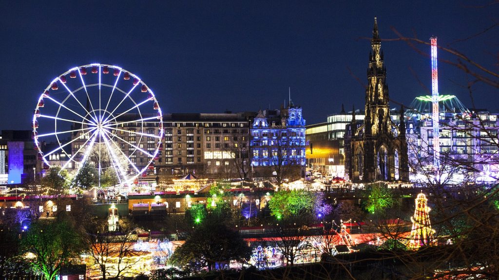 Christmas in Edinburgh