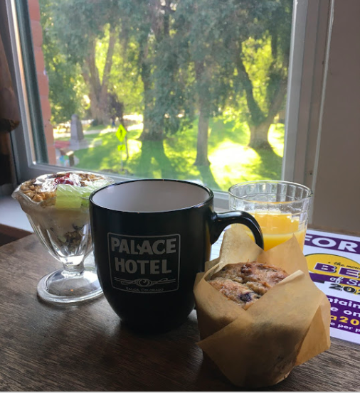 Palace hotel breakfast