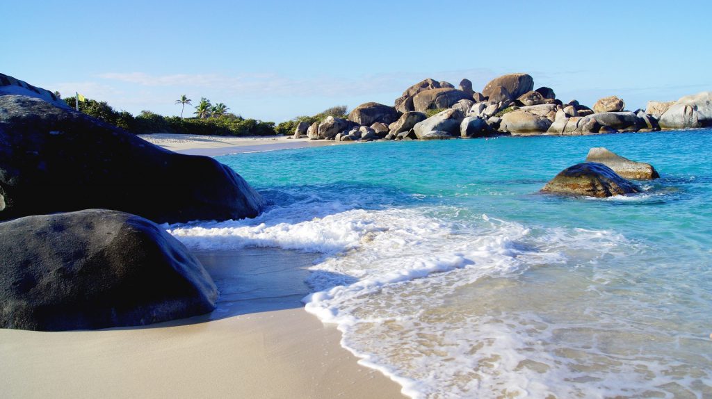 Devil's Bay in the British Virgin Islands