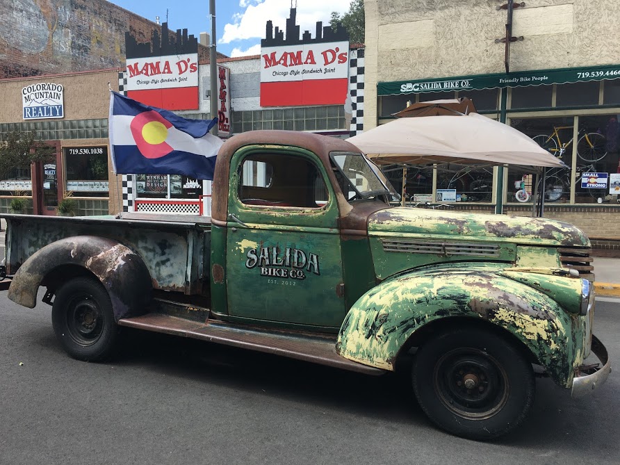 Truck in Salida, CO