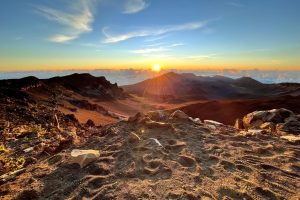 Haleakala at sunrise