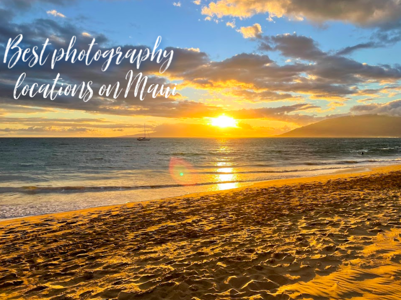 Maui beach sunset