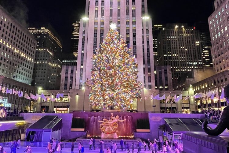 Christmas tree at Rockefeller Center
