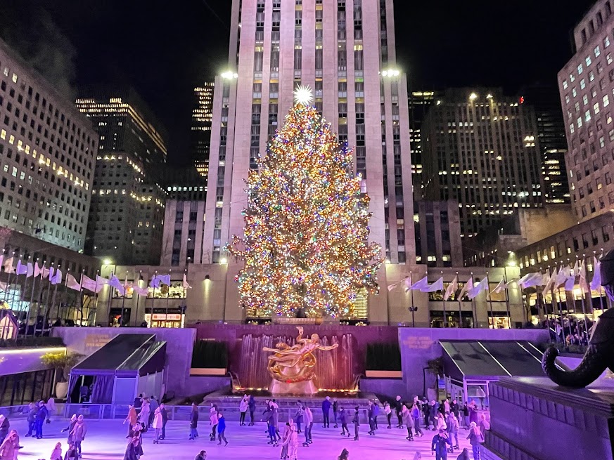 Christmas tree at Rockefeller Center